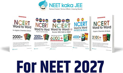 NCERT Word to Word Combo  Biology, Physics, Organic Chemistry, Inorganic Chemistry , Physical Chemistry